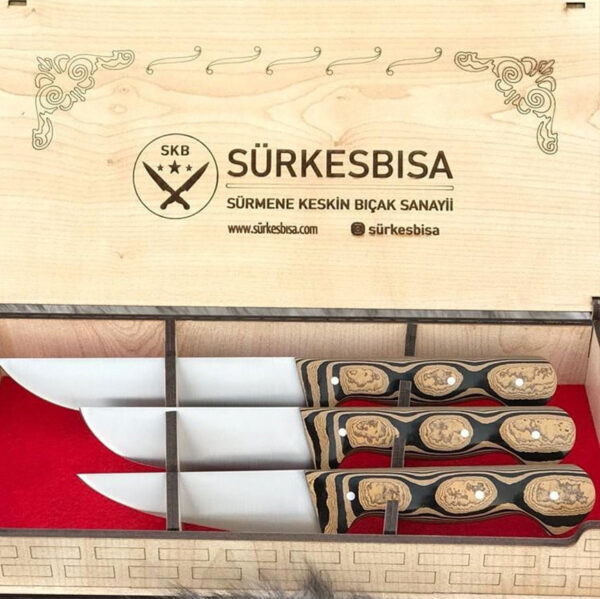 Sürkesbisa 3'lü Verzalit Compact Kurban Setleri